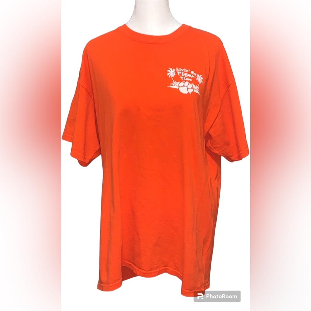 Clemson Tiger Graphic Print Shirt Unisex Large